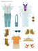 Classic Keepsake Paper Dolls - Fashionistas