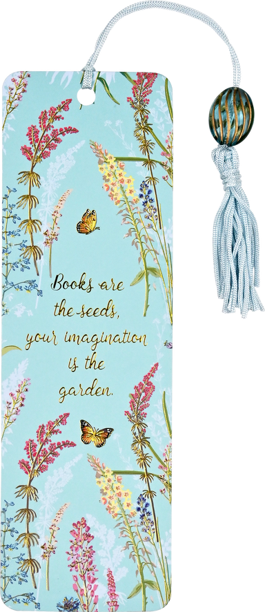 Blooms & Butterflies Beaded Bookmark
