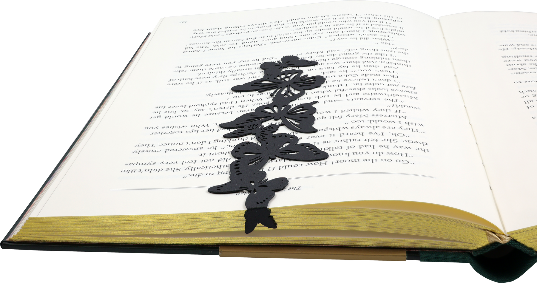 Butterflies Book Hugger Metal 'Hanging' Bookmark