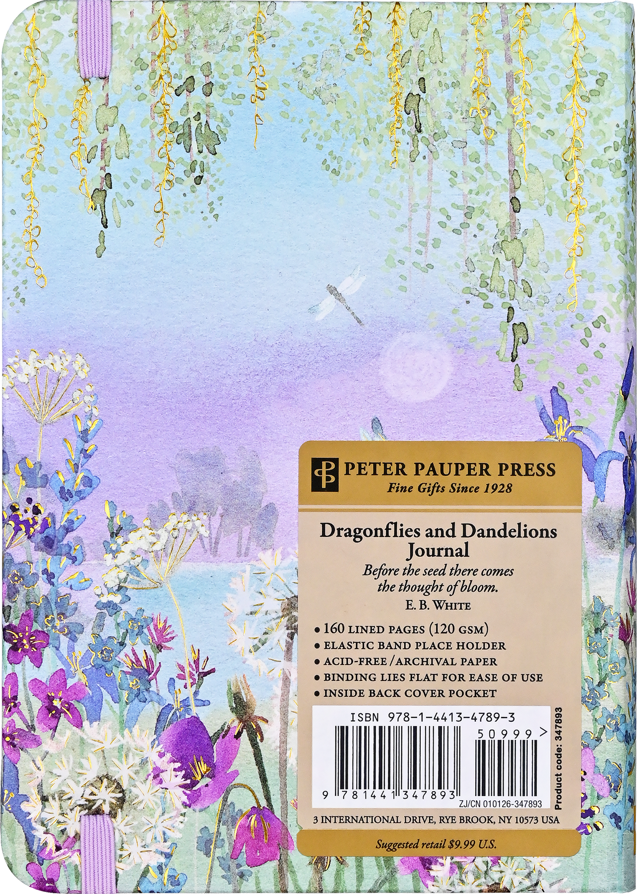 PTR Dragonflies & Dandelions Journal