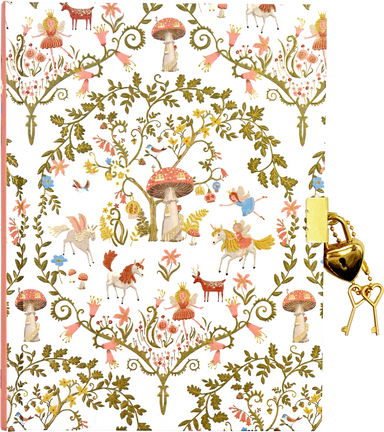 Enchanted Forest Locking Journal