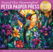 Stained Glass Hummingbird 1000 Piece Puzzle