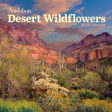 Audubon Desert Wildflowers 2024 Wall Calendar    