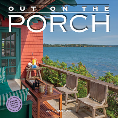 Out On The Porch 2024 Wall Calendar    