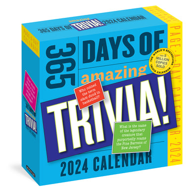365 Days of Amazing Trivia! 2024 Page A Day Calendar    