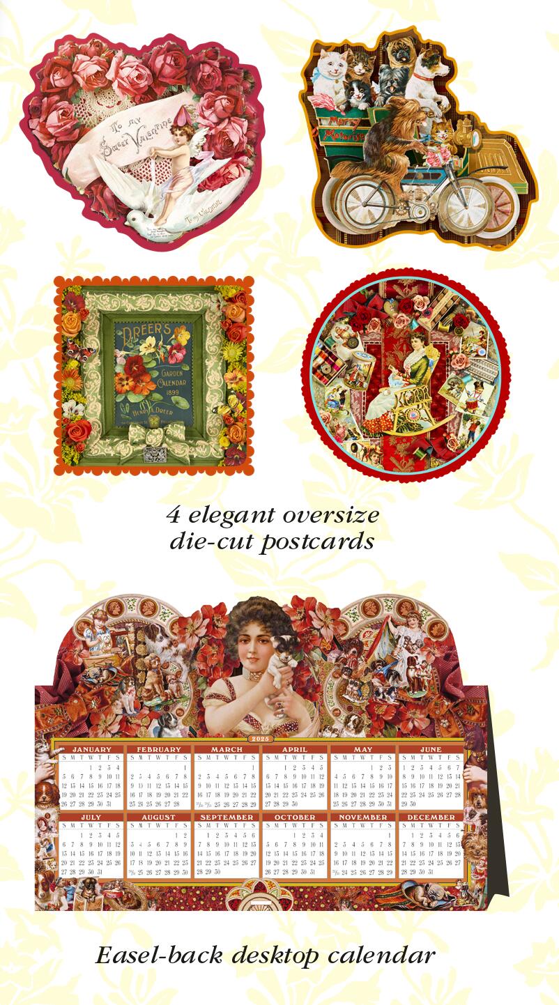 Cynthia Hart's Victoriana 2025 Wall Calendar    