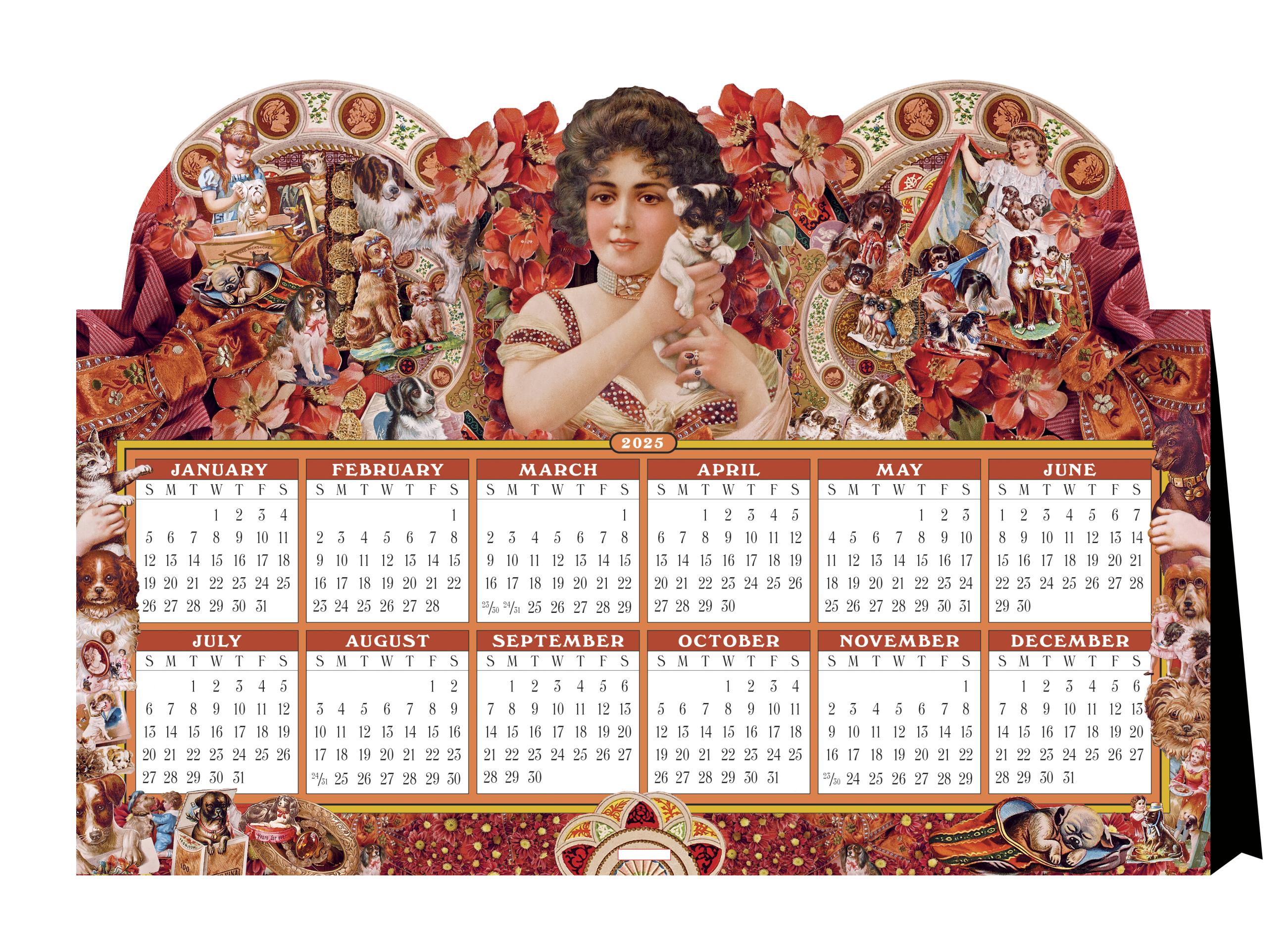 Cynthia Hart's Victoriana 2025 Wall Calendar    