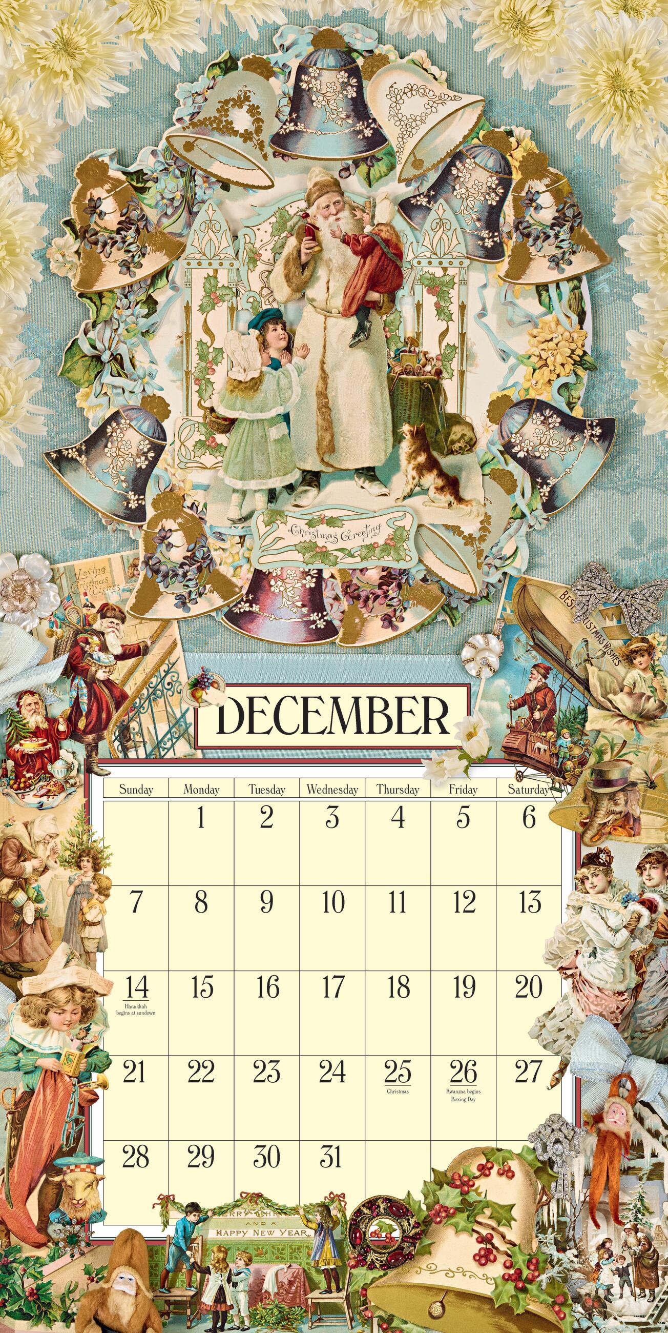 Cynthia Hart's Victoriana 2025 Wall Calendar    