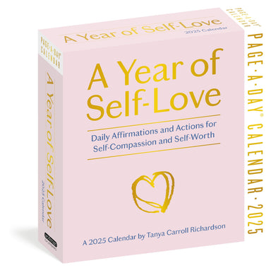 A Year of Self Love 2025 Page A Day Calendar    