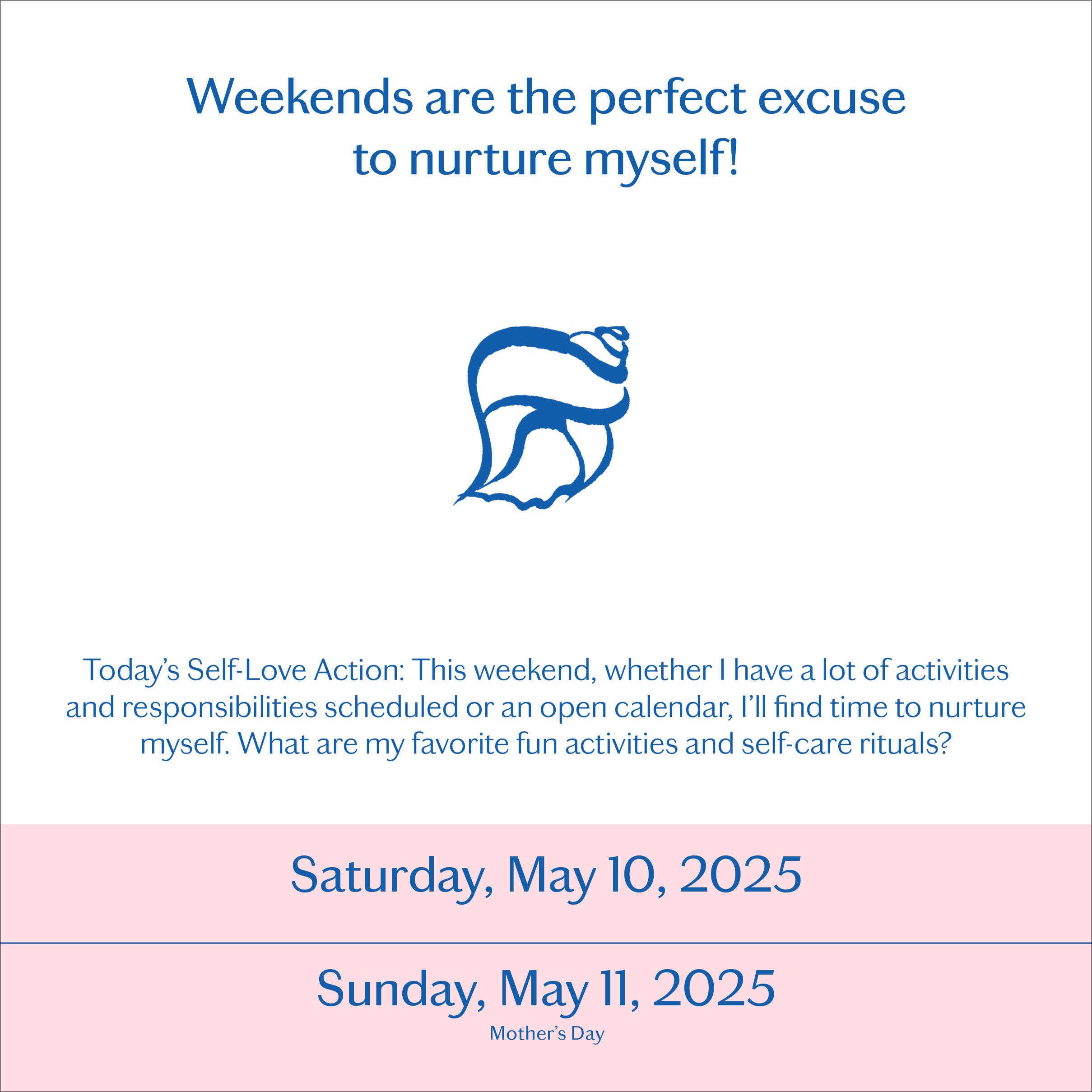 A Year of Self Love 2025 Page A Day Calendar    