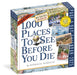 1,000 Places To See Before You Die 2025 Page A Day Calendar    