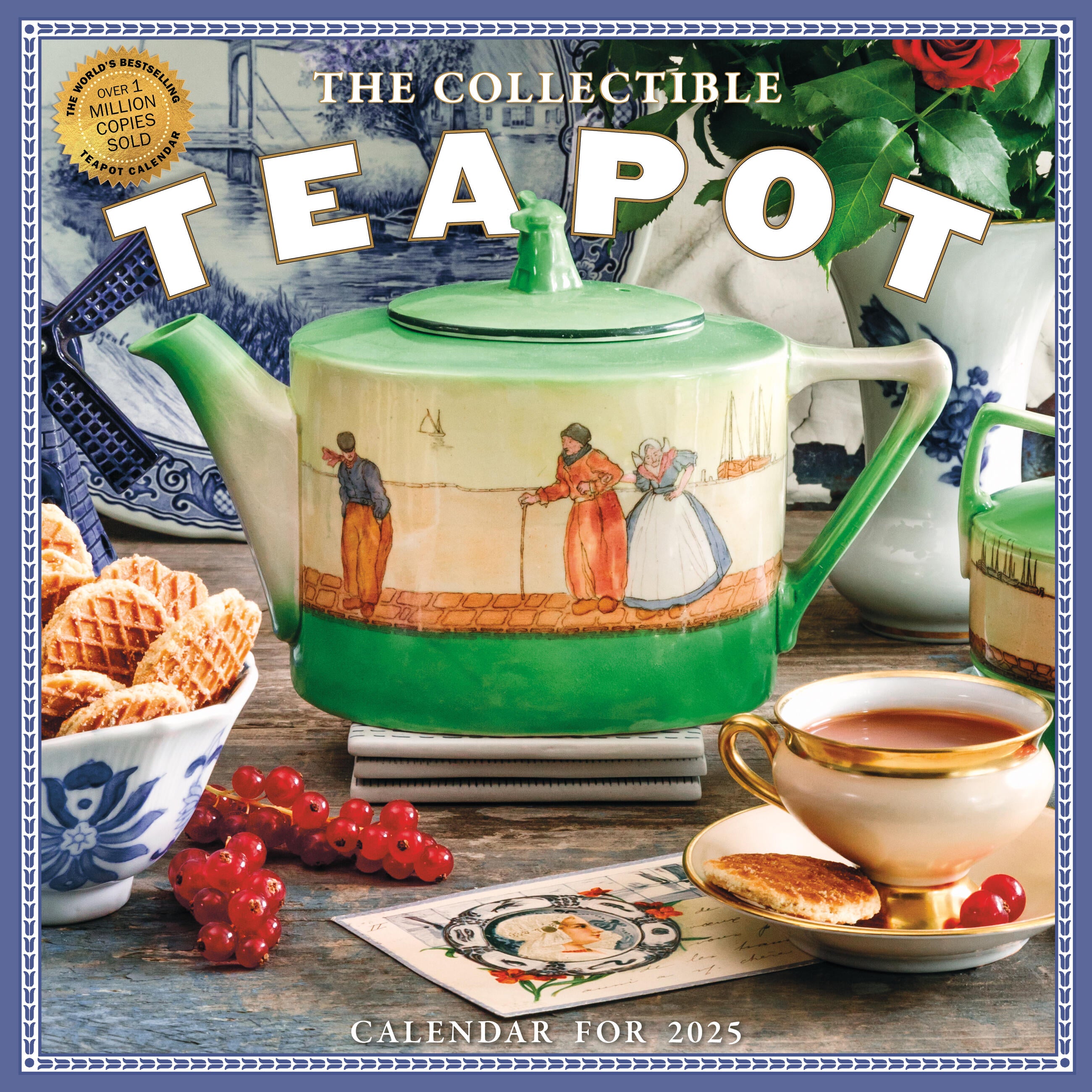 The Collectible Teapot 2025 Wall Calendar    