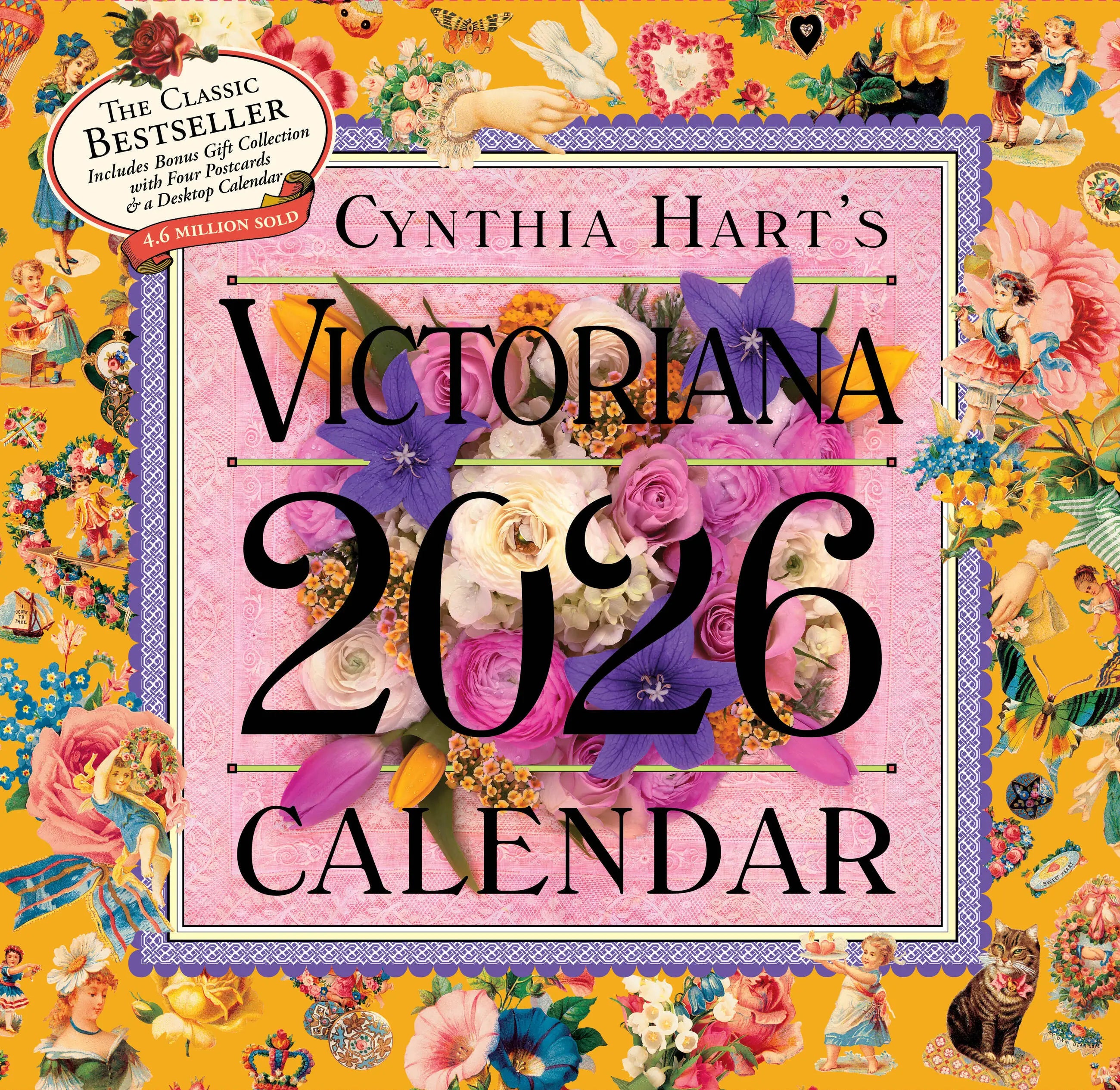 Cynthia Hart's Victoriana 2026 Wall Calendar