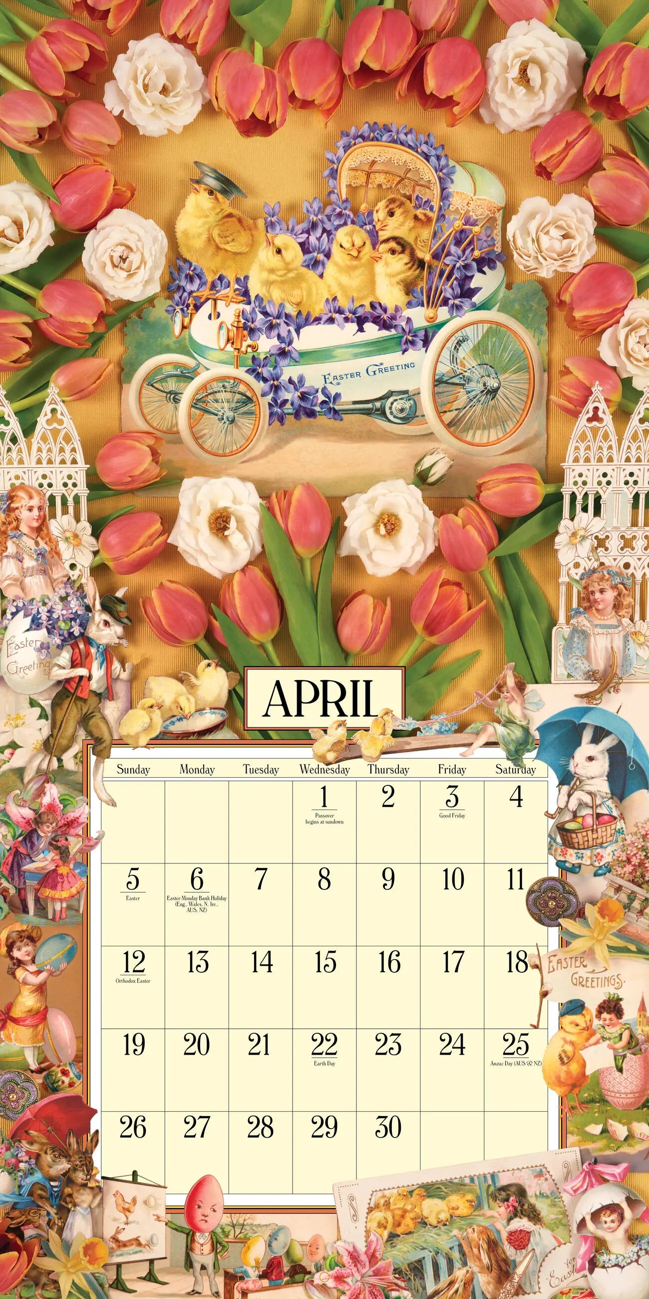 Cynthia Hart's Victoriana 2026 Wall Calendar