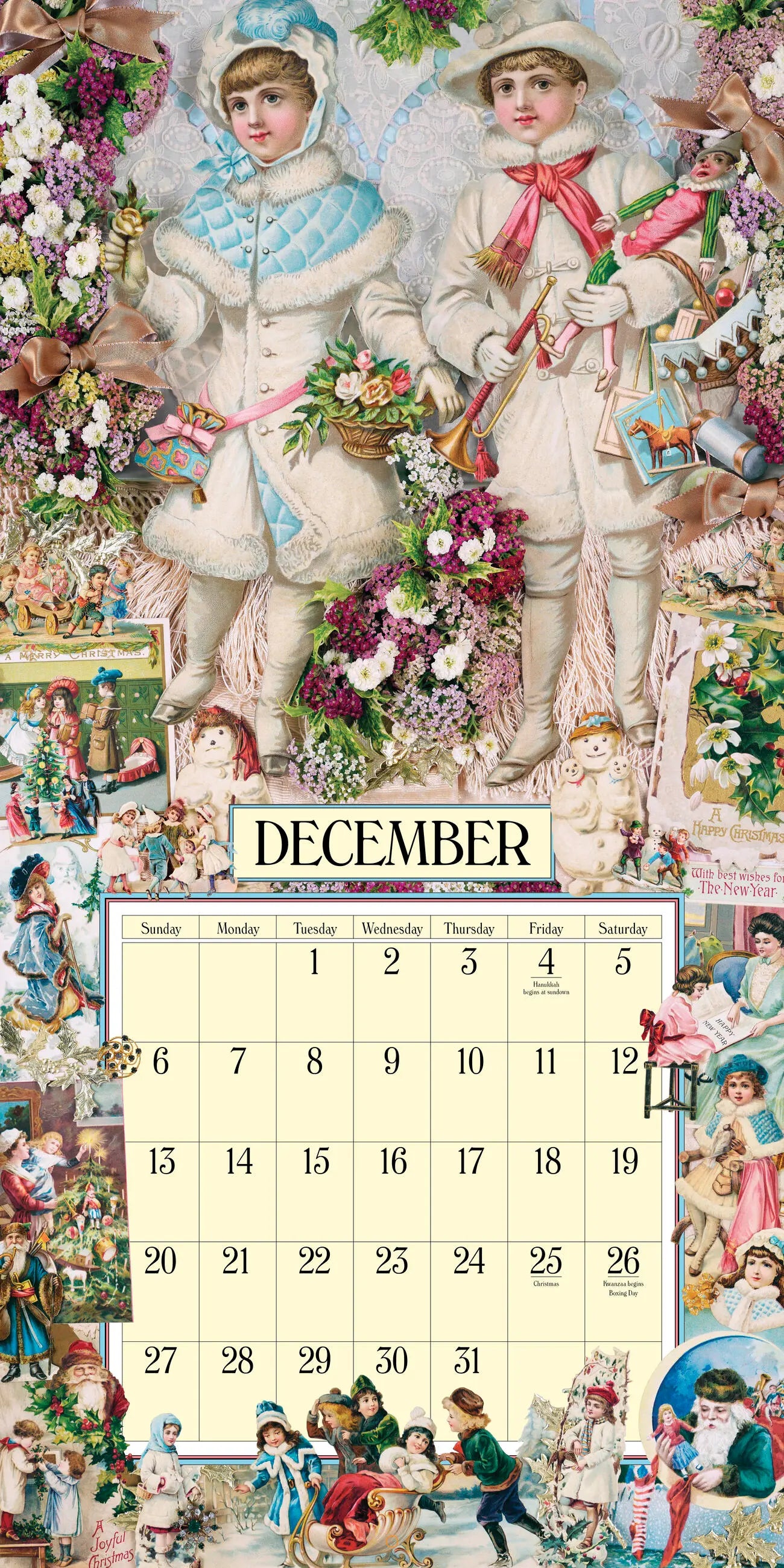 Cynthia Hart's Victoriana 2026 Wall Calendar