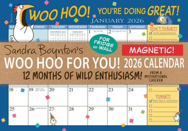 WRK Sandra Boynton’s Woo Hoo for You! 2026 Magnetic Calendar