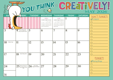 WRK Sandra Boynton’s Woo Hoo for You! 2026 Magnetic Calendar