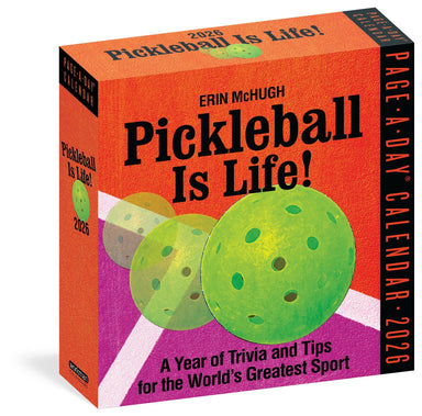 Pickleball is Life! 2026 Page-a-Day Calendar