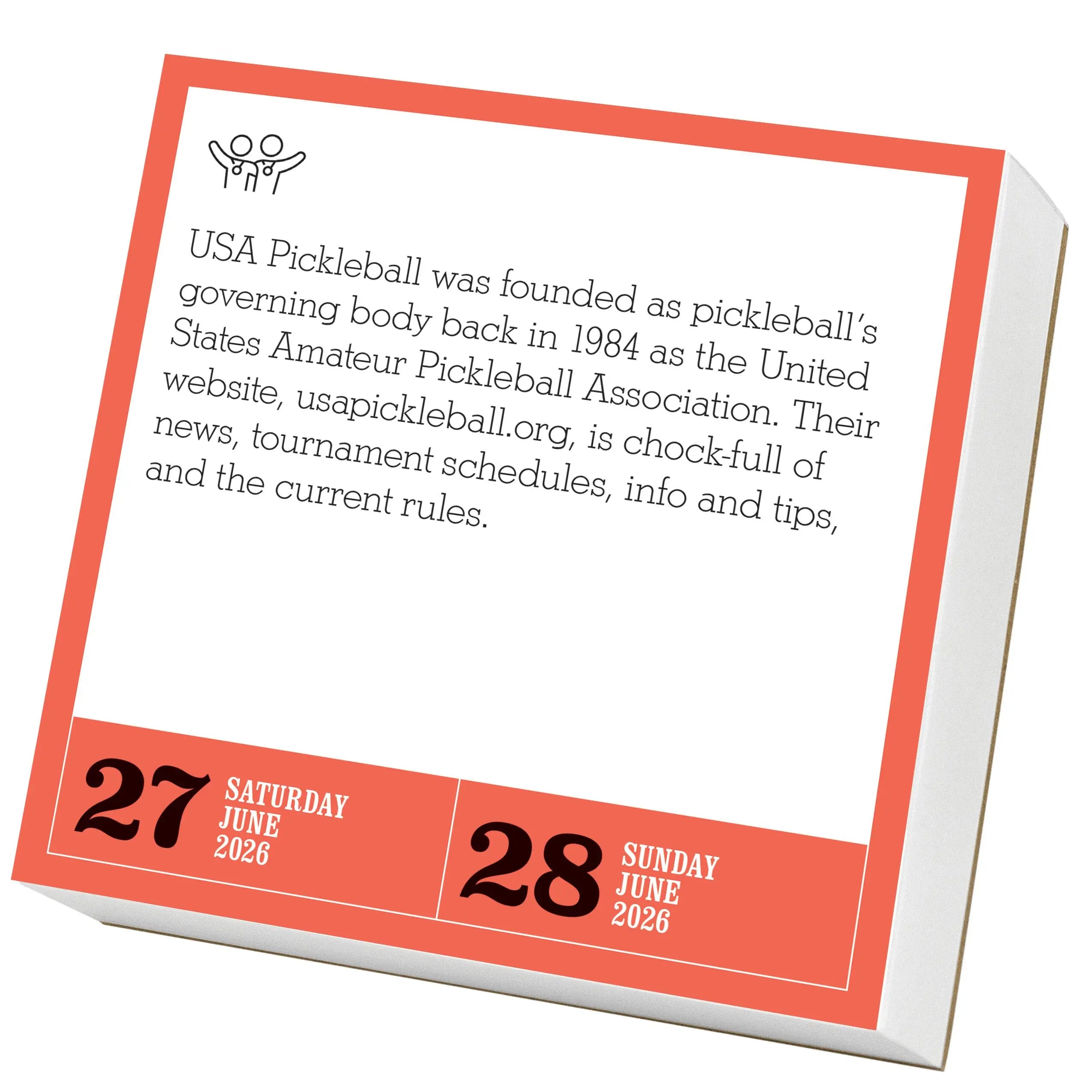 Pickleball is Life! 2026 Page-a-Day Calendar