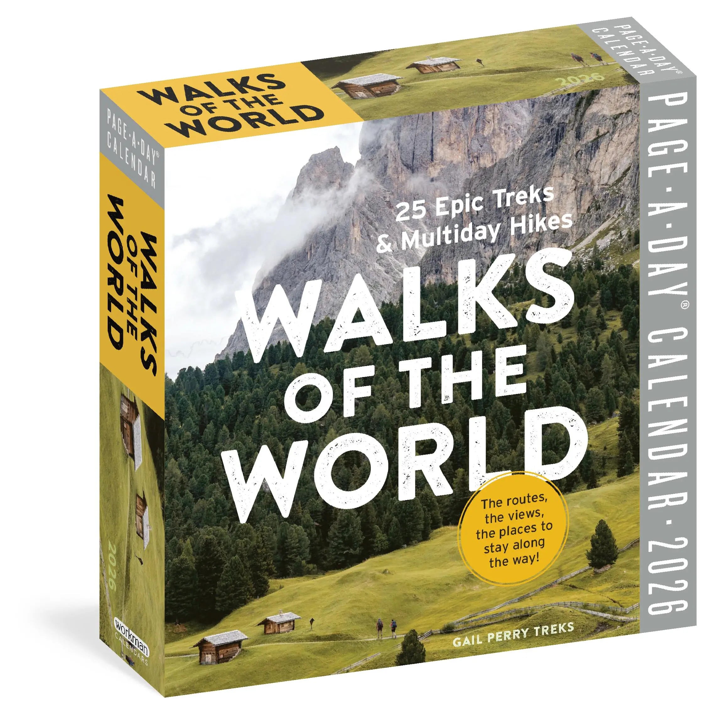 Walks of the World 2026 Page-a-Day Calendar