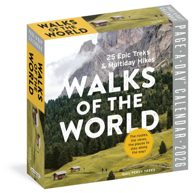 Walks of the World 2026 Page-a-Day Calendar