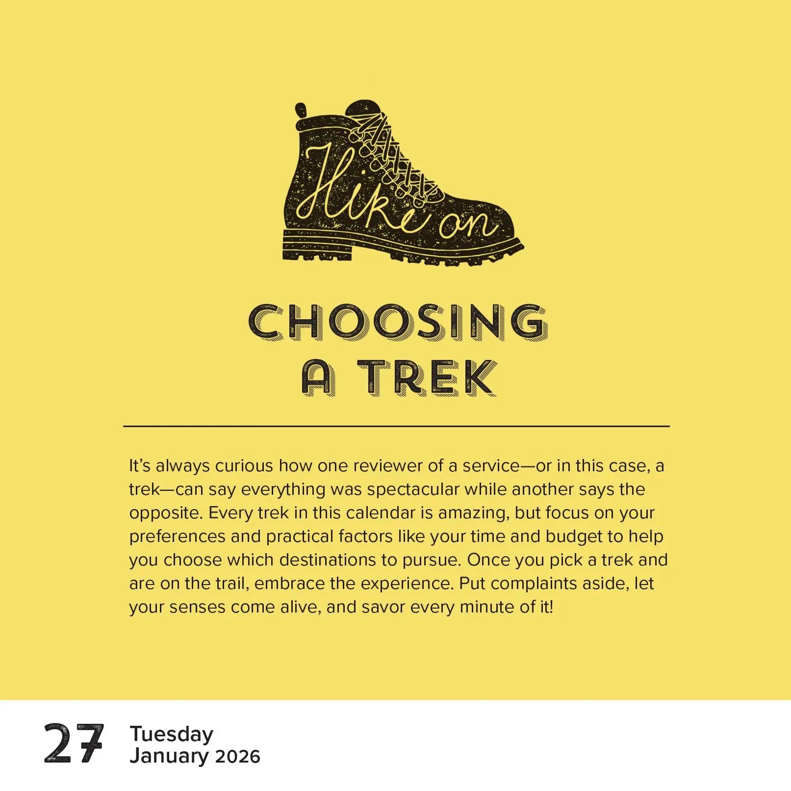 Walks of the World 2026 Page-a-Day Calendar