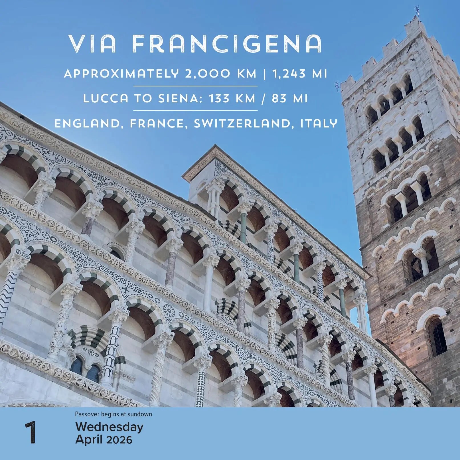 Walks of the World 2026 Page-a-Day Calendar