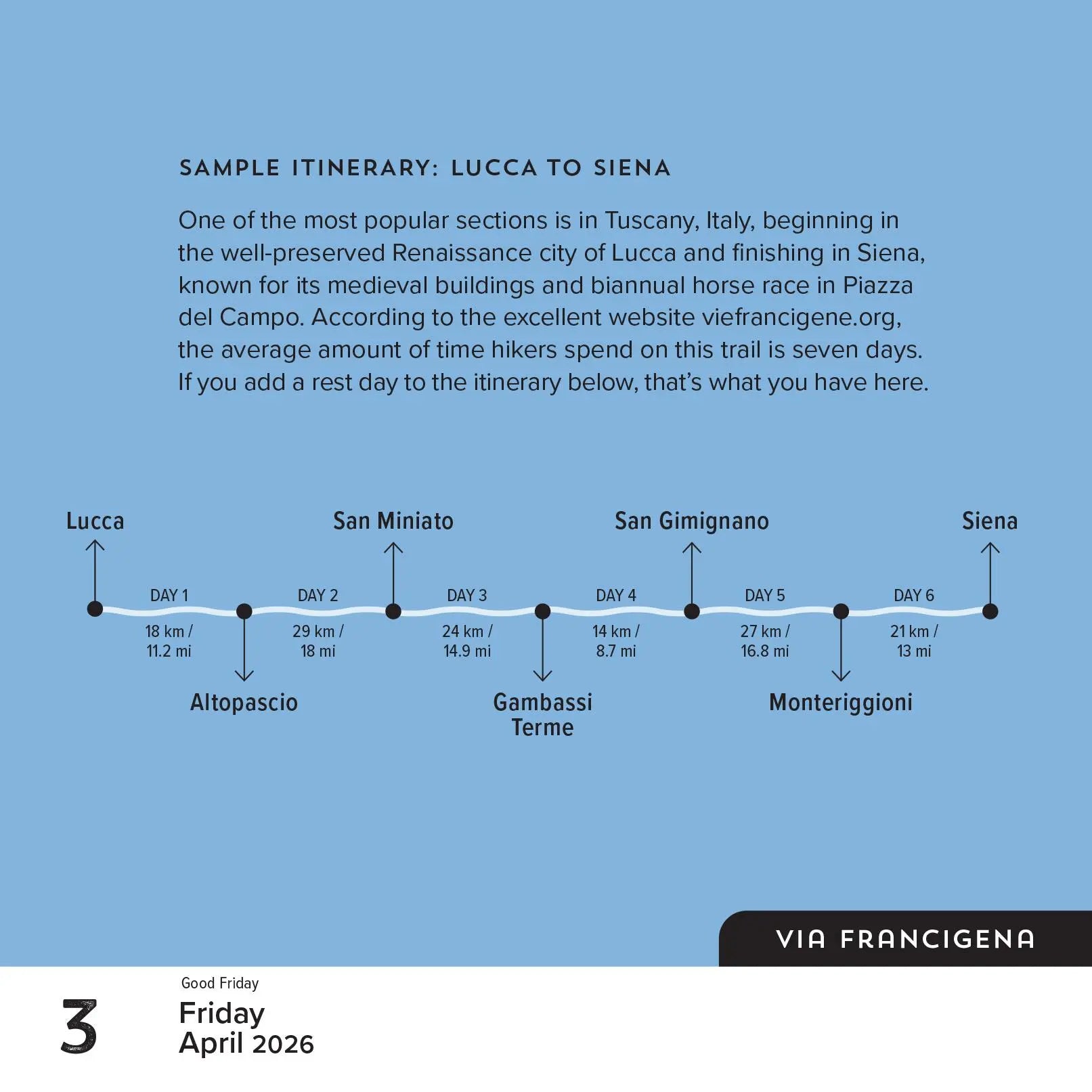 Walks of the World 2026 Page-a-Day Calendar