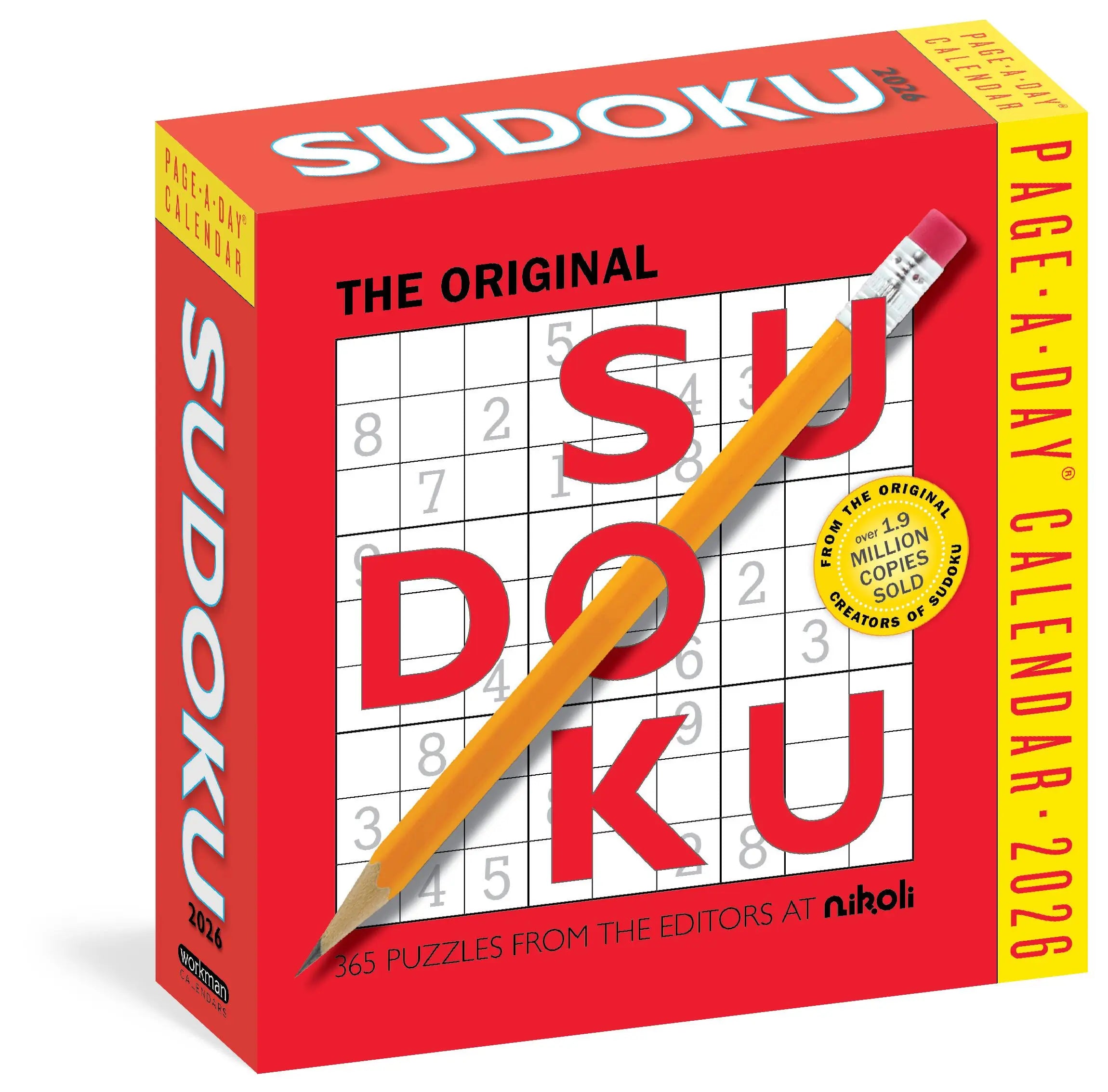Original Sudoku 2026 Page-a-Day Calendar