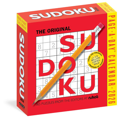 Original Sudoku 2026 Page-a-Day Calendar