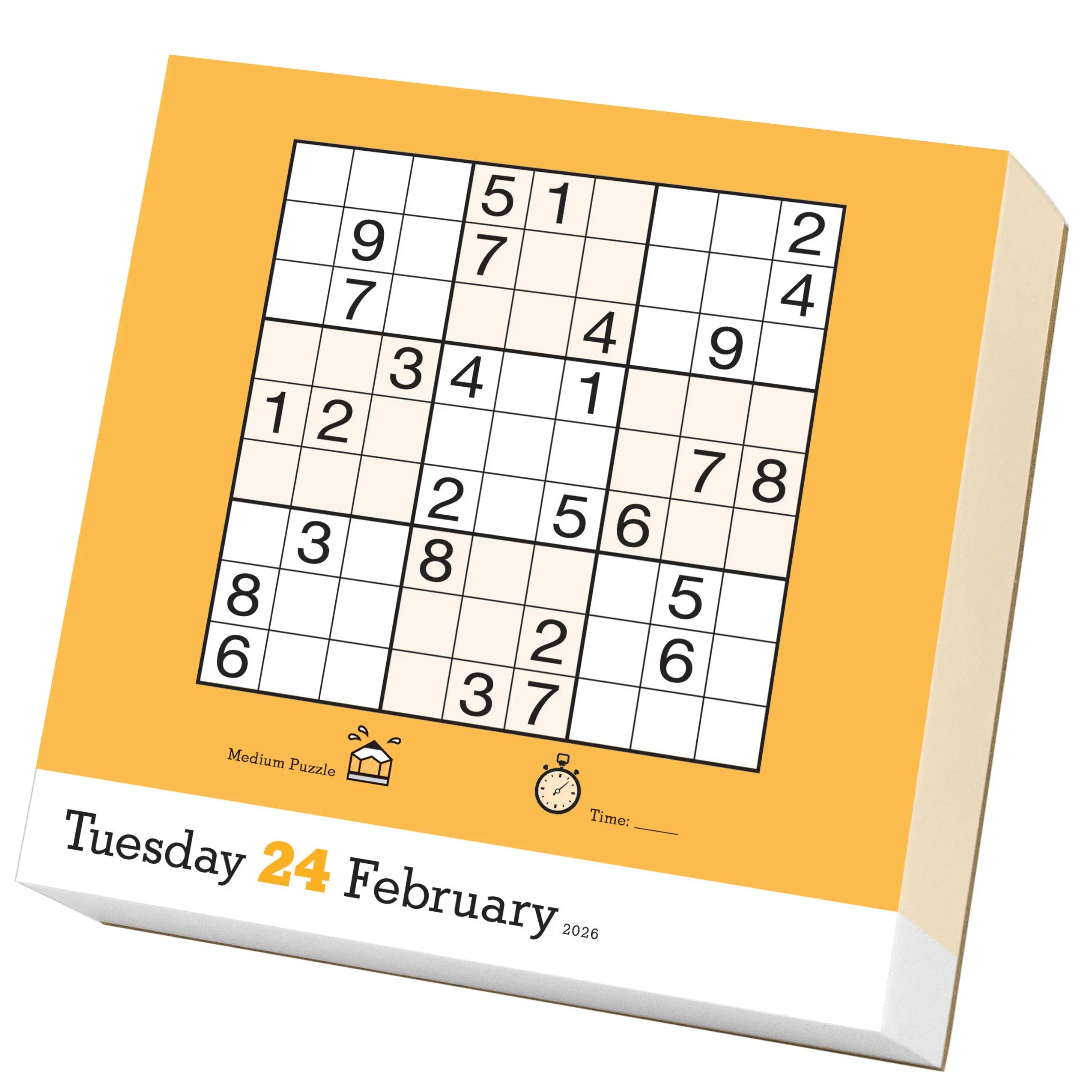 Original Sudoku 2026 Page-a-Day Calendar