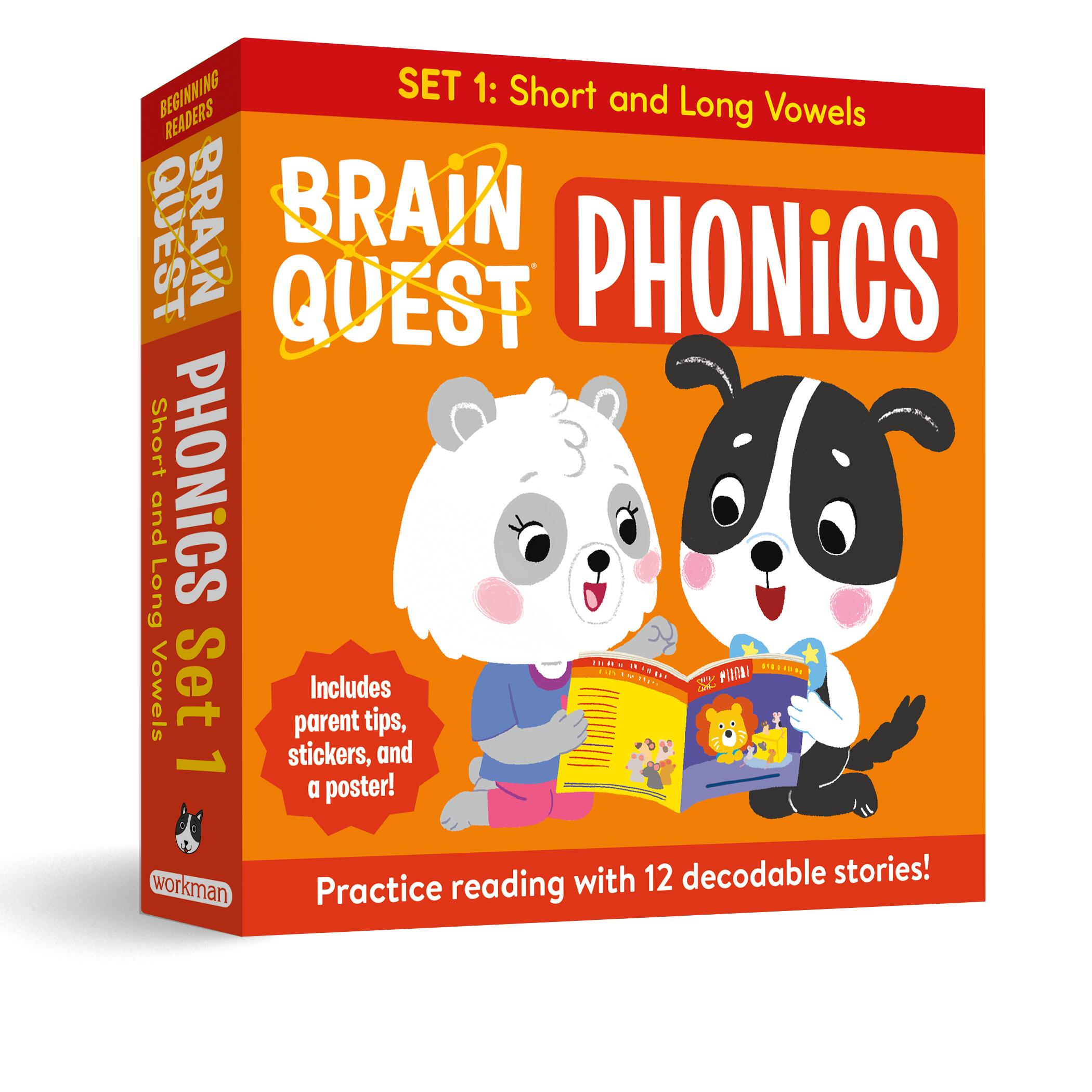 Brain Quest Phonics Readers: Set 1 Long and Short Vowels