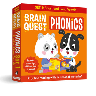 Brain Quest Phonics Readers: Set 1 Long and Short Vowels