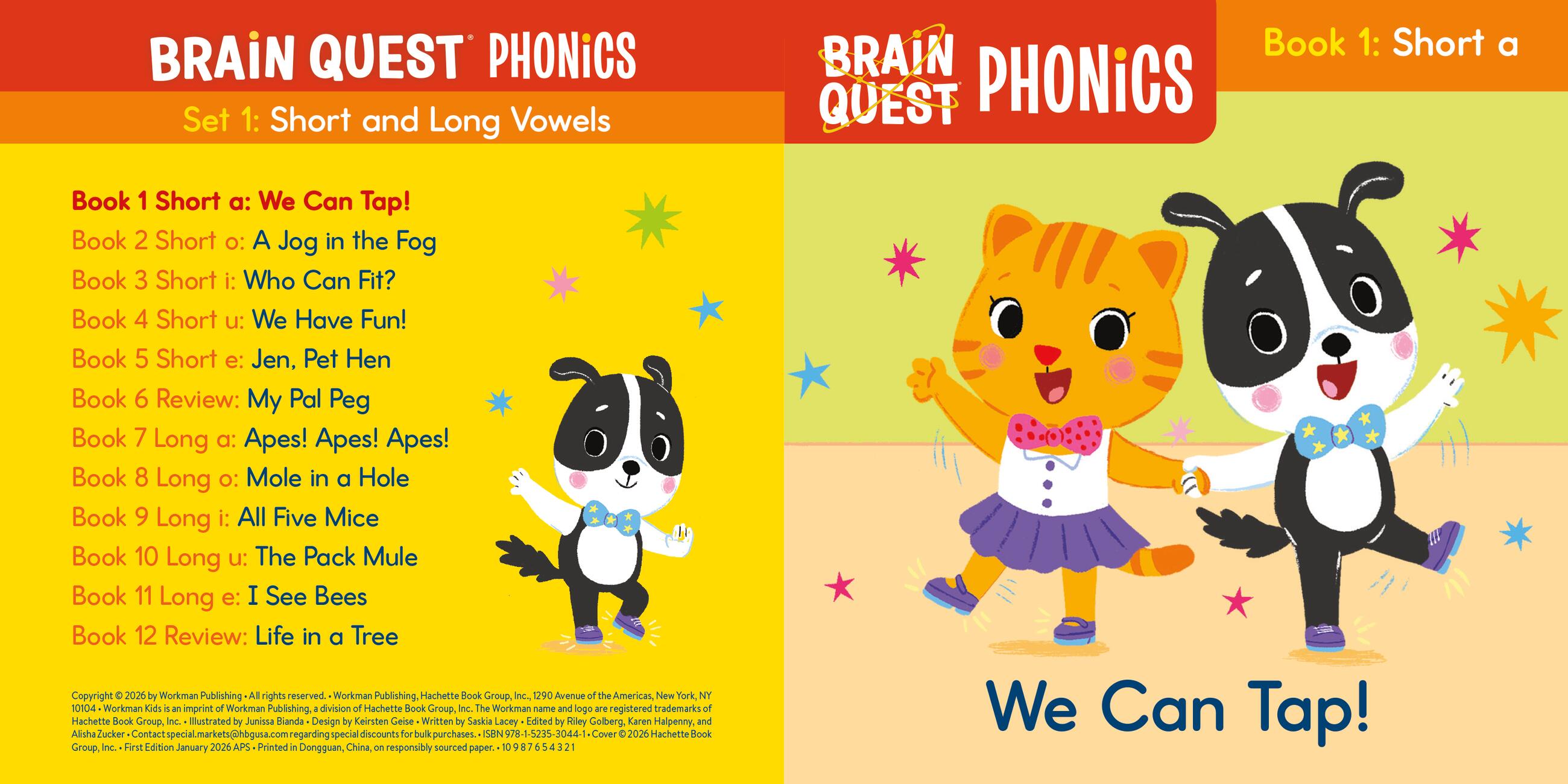Brain Quest Phonics Readers: Set 1 Long and Short Vowels