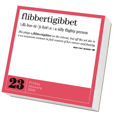 365 New Words-a-Year 2026 Page-a-Day Calendar