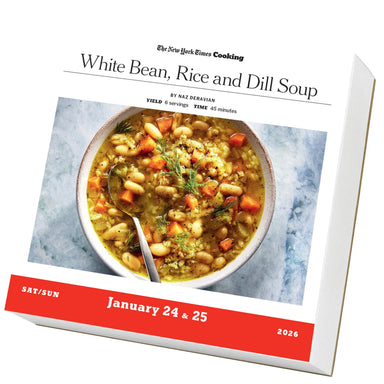 New York Times Cooking 2026 Page-a-Day Calendar
