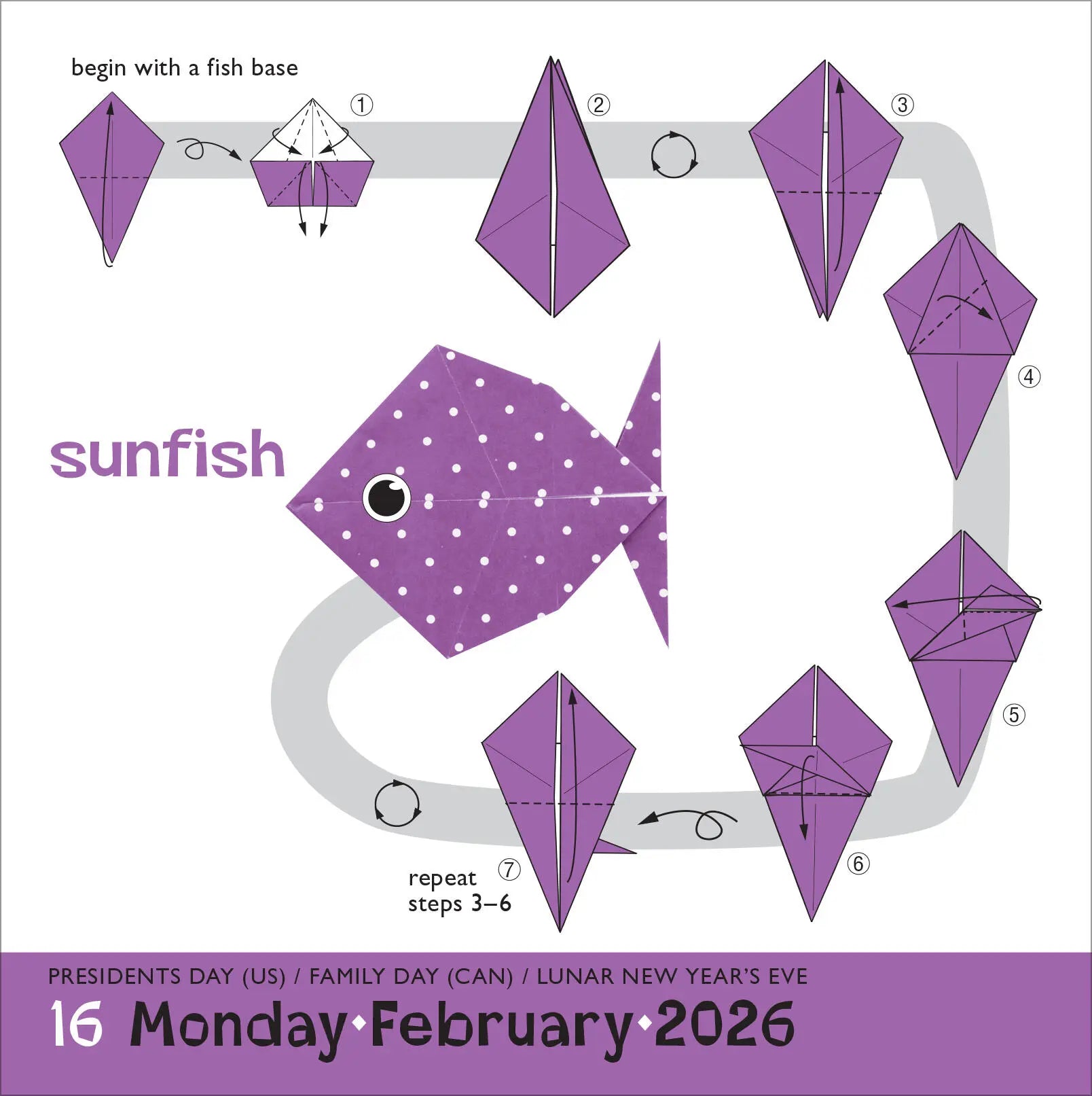 Origami 2026 Page-a-Day Calendar