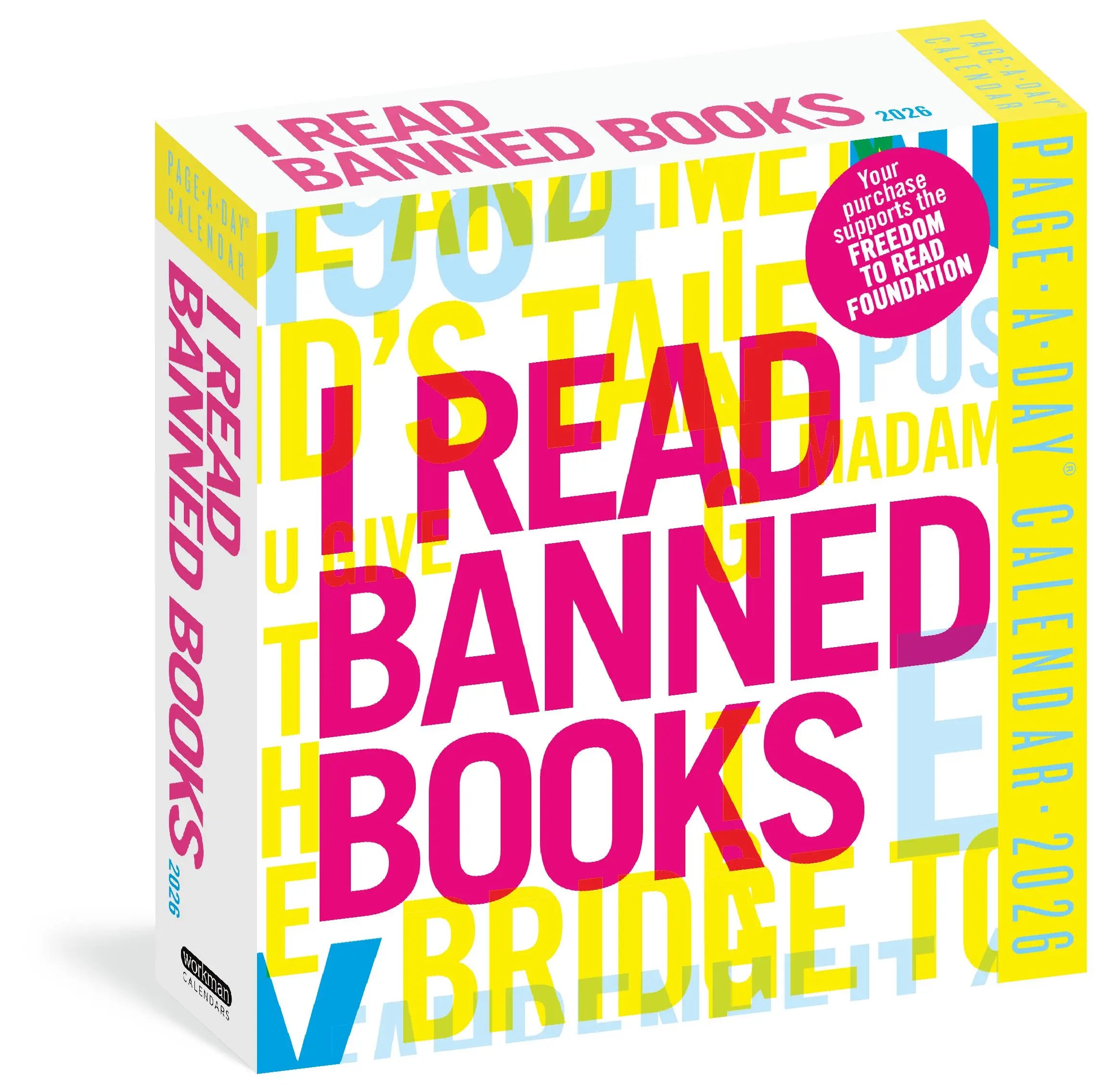I Read Banned Books 2026 Page-a-Day Calendar