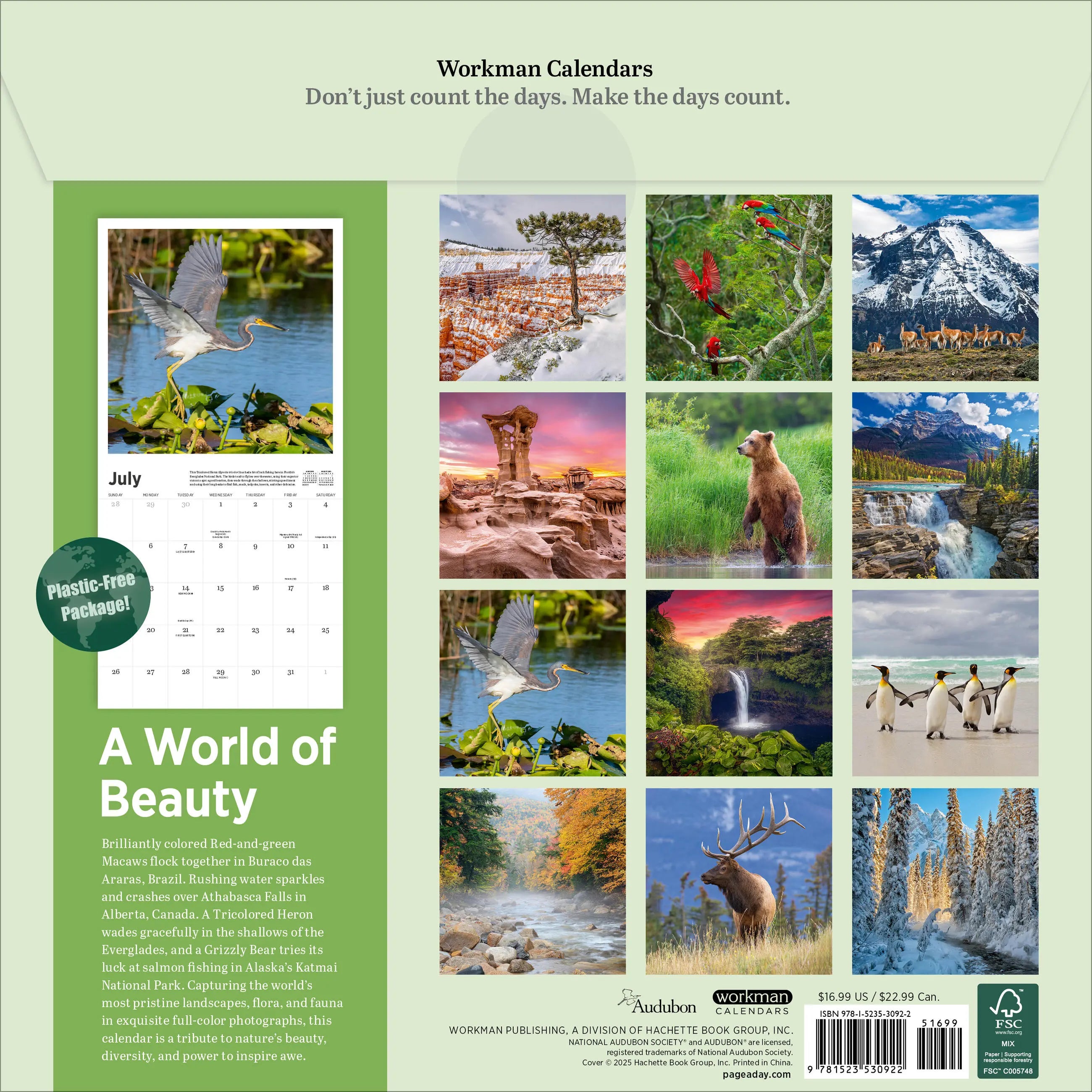 Audubon Nature 2026 Wall Calendar