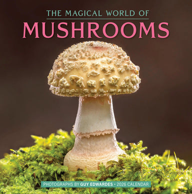 The Magical World of Mushrooms 2026 Wall Calendar