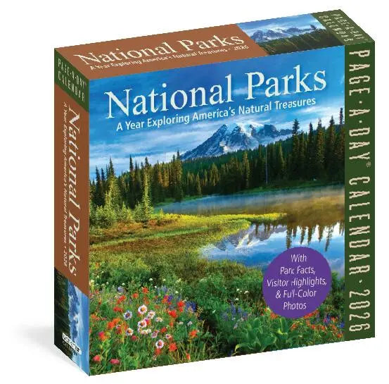 National Parks 2026 Page-a-Day Calendar