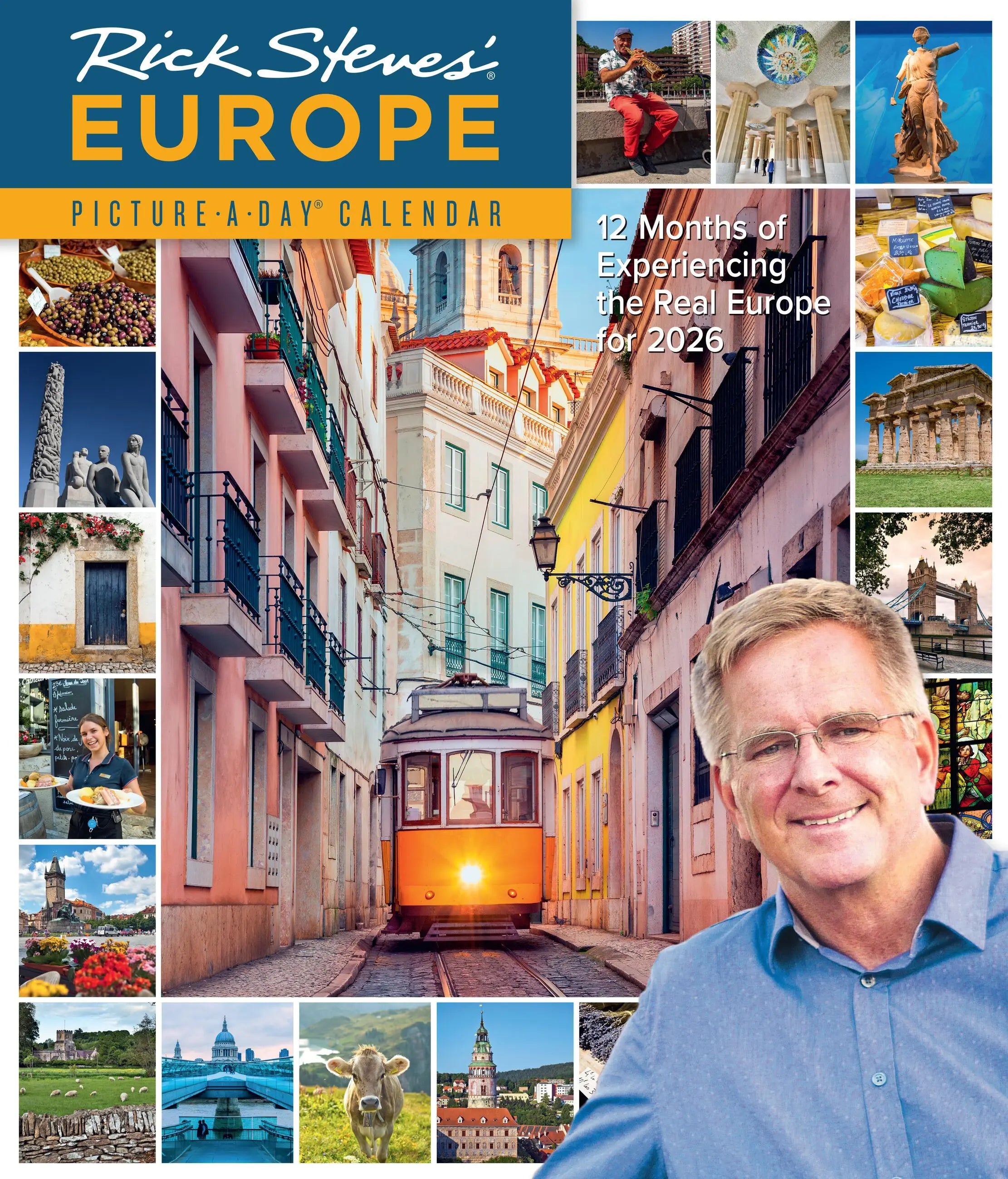 WRK Rick Steves’ Europe Picture-A-Day 2026 Wall Calendar