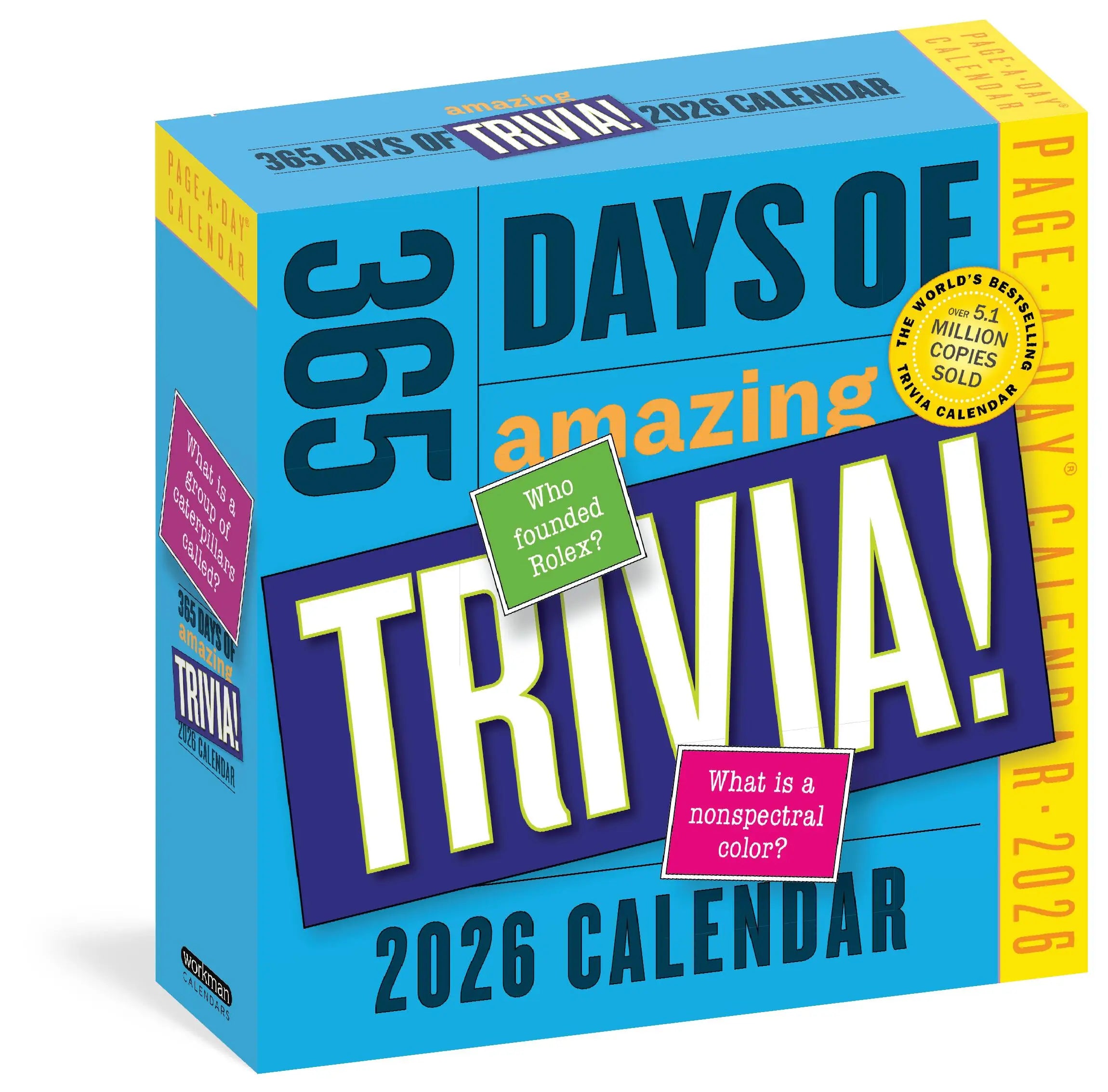 365 Days of Amazing Trivia 2026 Page-a-Day Calendar