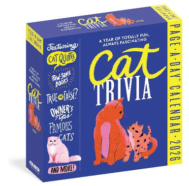 Cat Trivia 2026 Page-a-Day Calendar