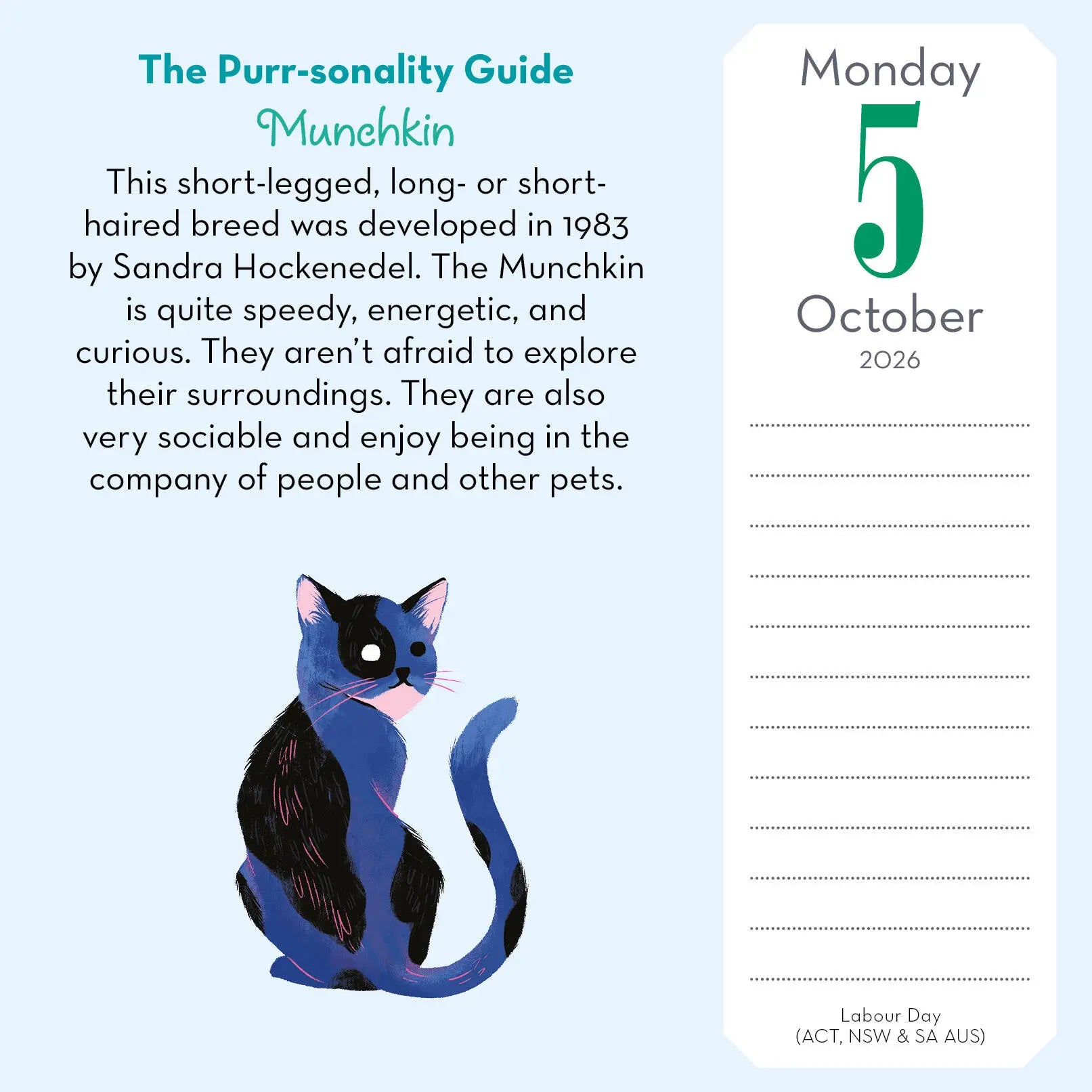 Cat Trivia 2026 Page-a-Day Calendar