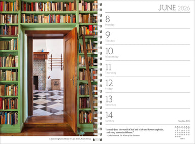 A Book Lover's Year 2026 Engagement Calendar