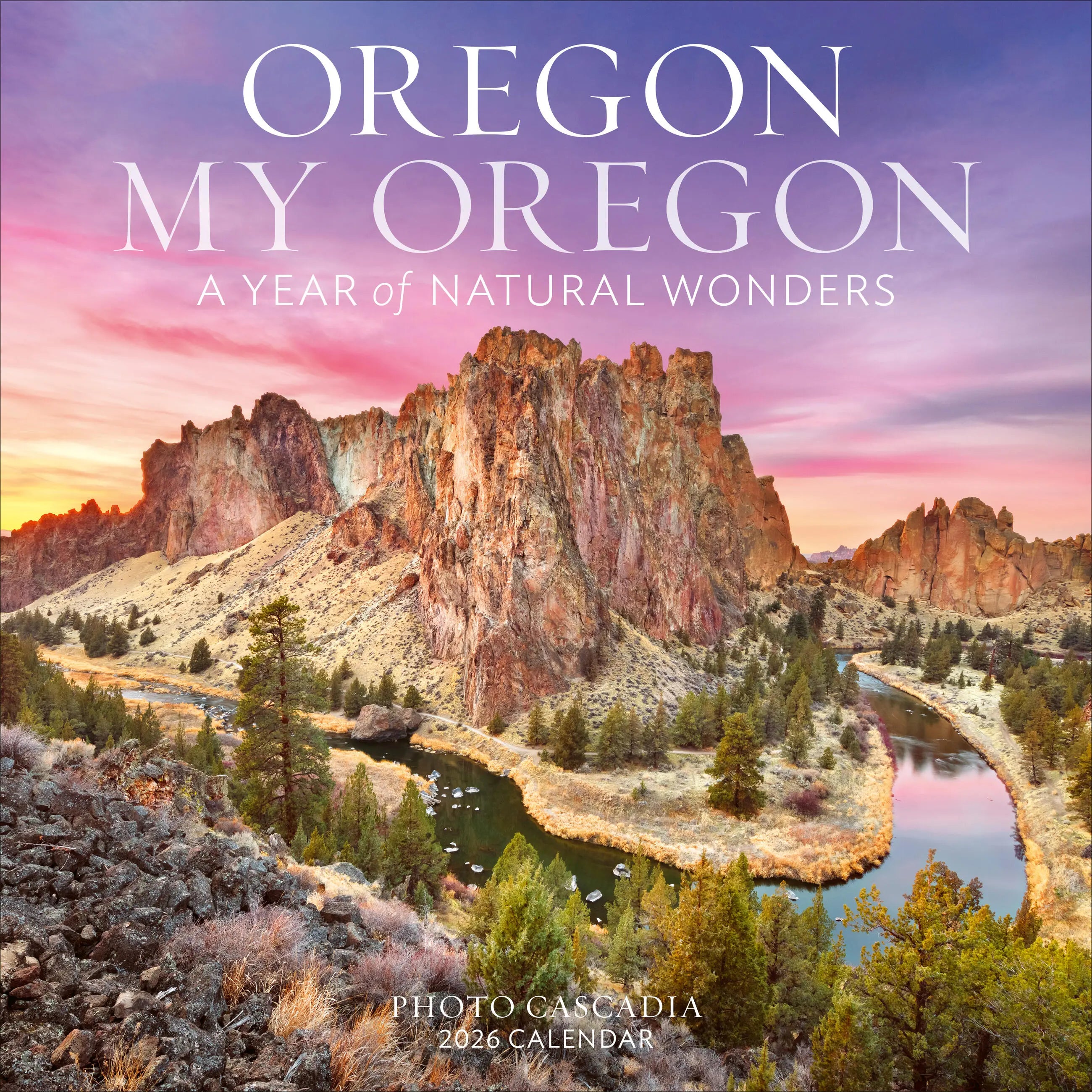 Oregon, My Oregon 2026 Wall Calendar