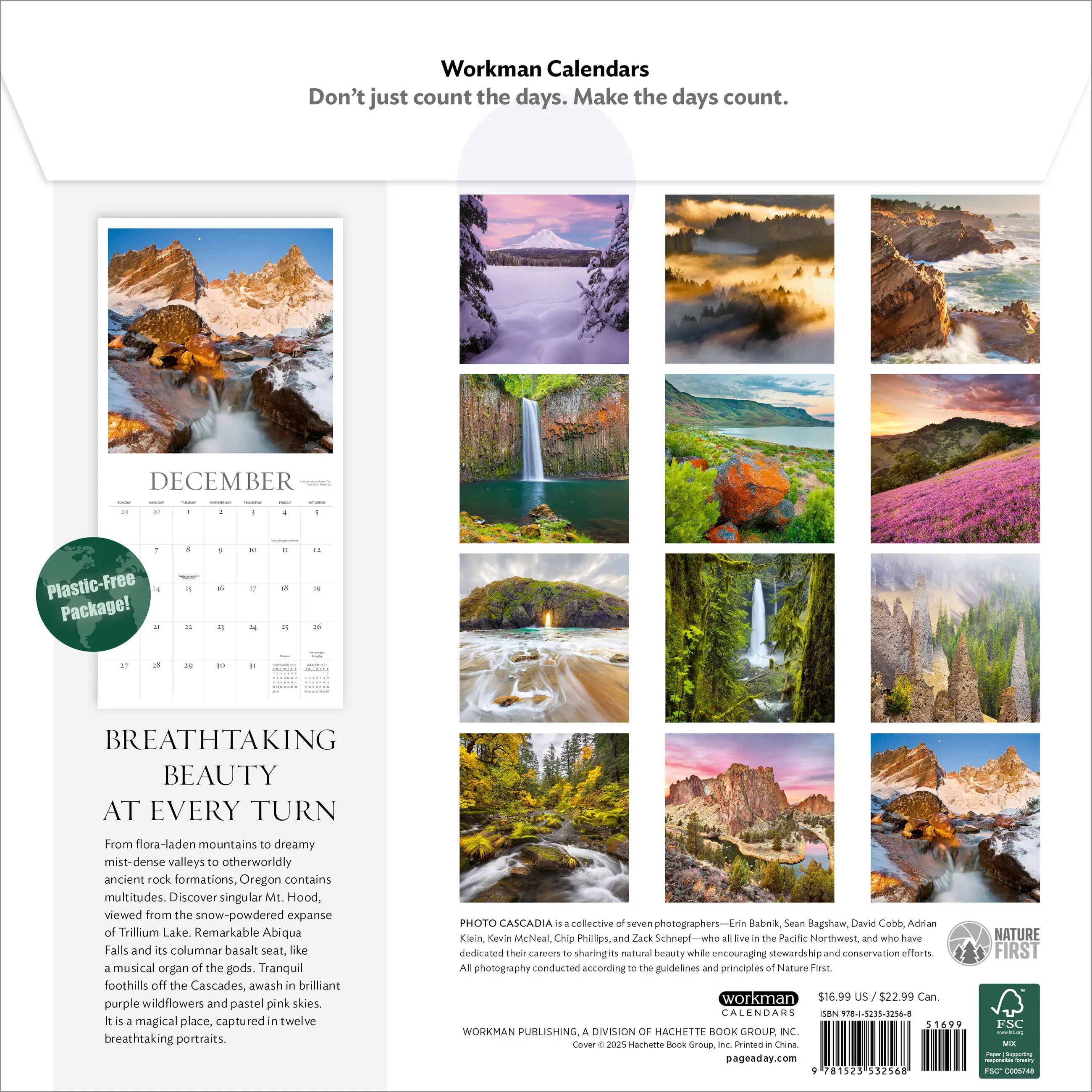 Oregon, My Oregon 2026 Wall Calendar