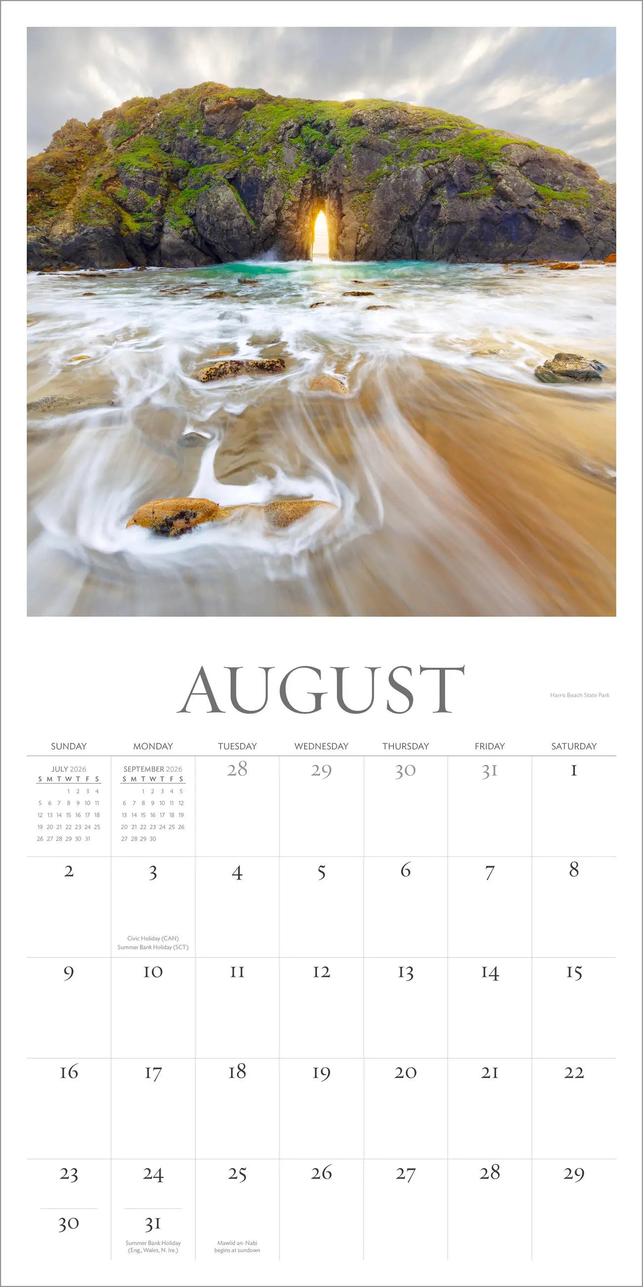 Oregon, My Oregon 2026 Wall Calendar