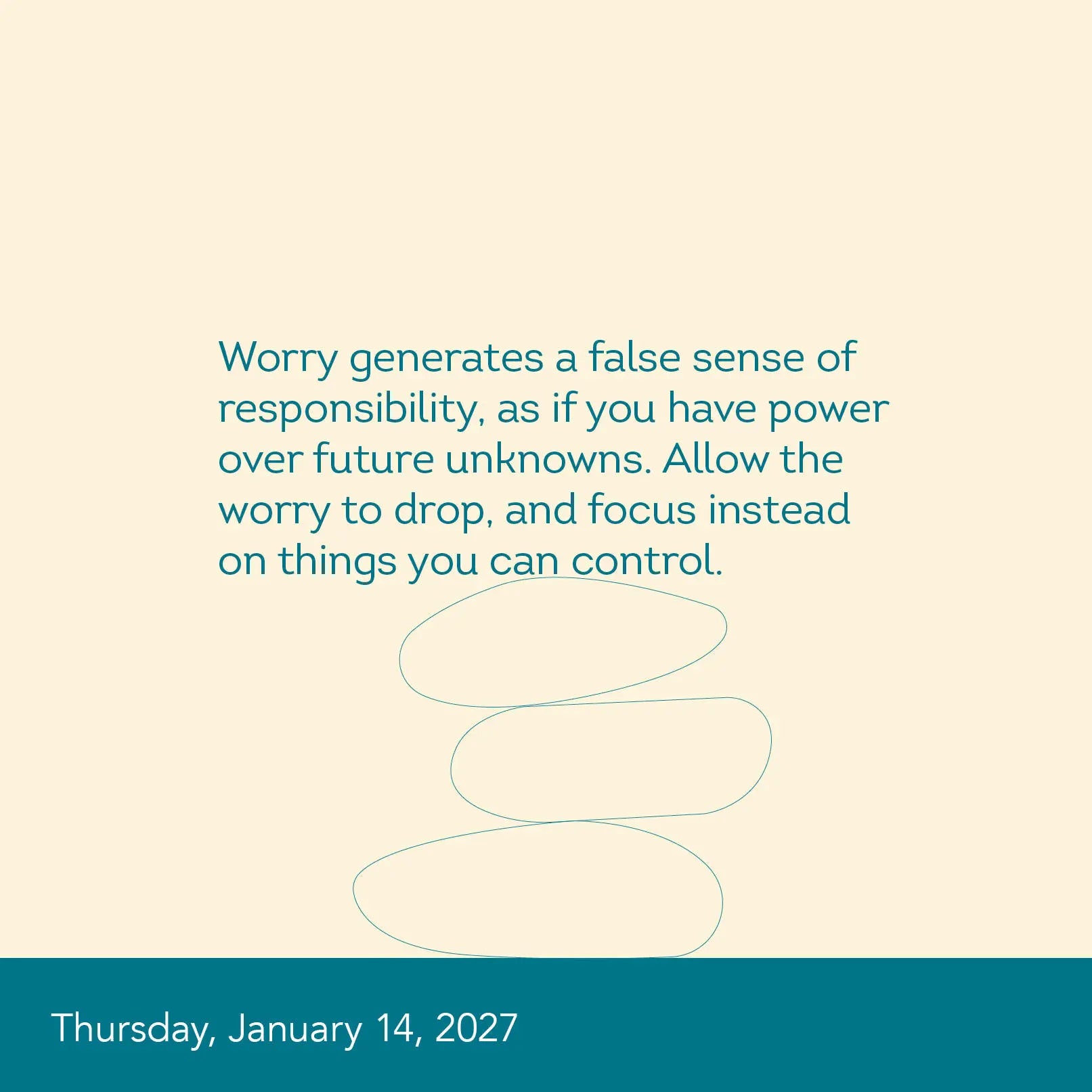 WRK Daily Calm 2027 Page-A-Day® Calendar